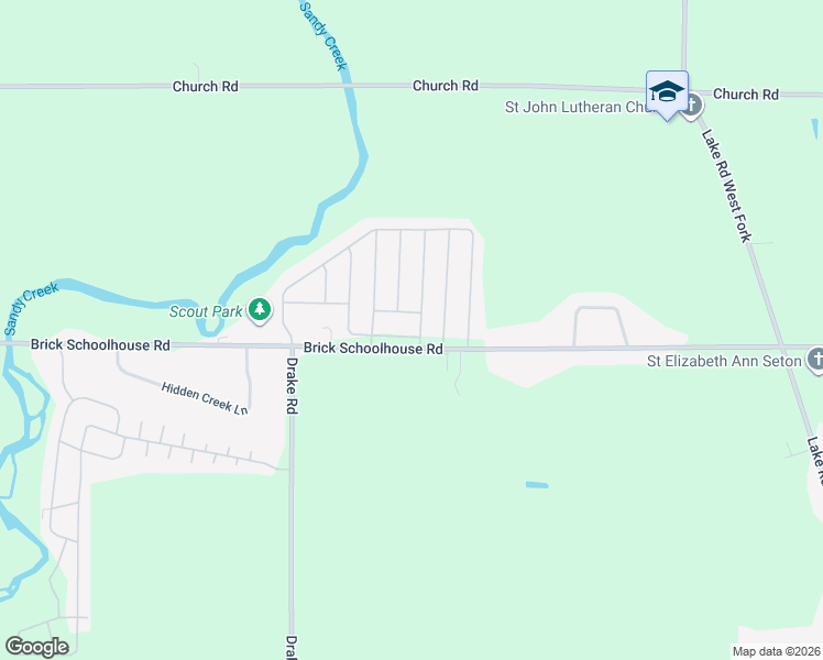 map of restaurants, bars, coffee shops, grocery stores, and more near 3 Roadside Drive in Hamlin