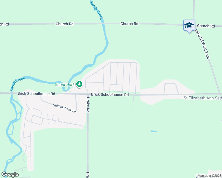 map of restaurants, bars, coffee shops, grocery stores, and more near 17 Roadside Drive in Hamlin