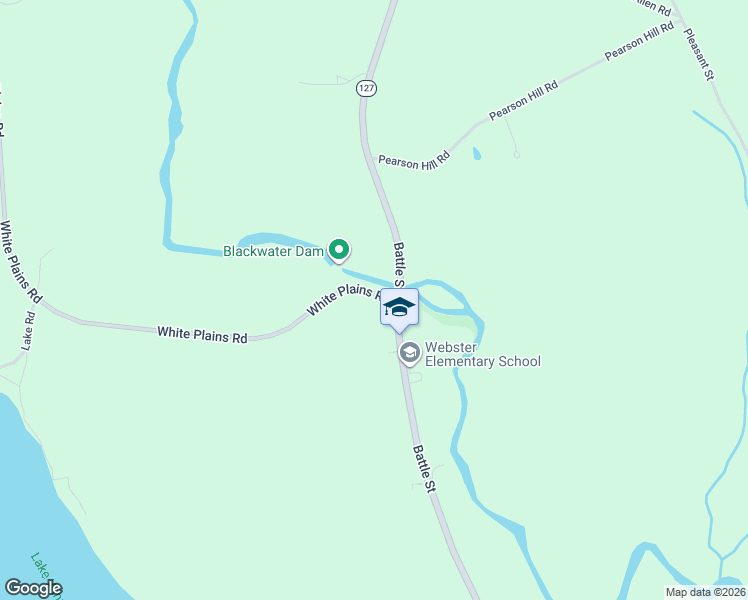 map of restaurants, bars, coffee shops, grocery stores, and more near 17 White Plains Road in Webster