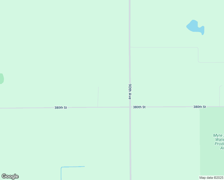 map of restaurants, bars, coffee shops, grocery stores, and more near 9778 380th Street in Thompson