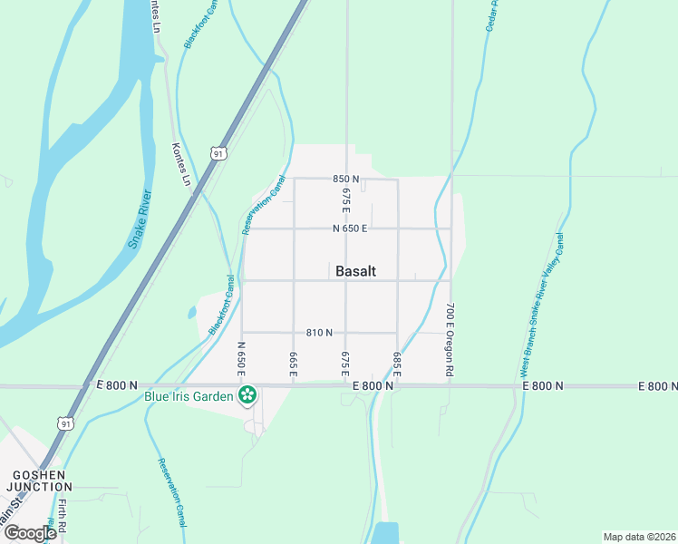 map of restaurants, bars, coffee shops, grocery stores, and more near 692 825 N in Basalt