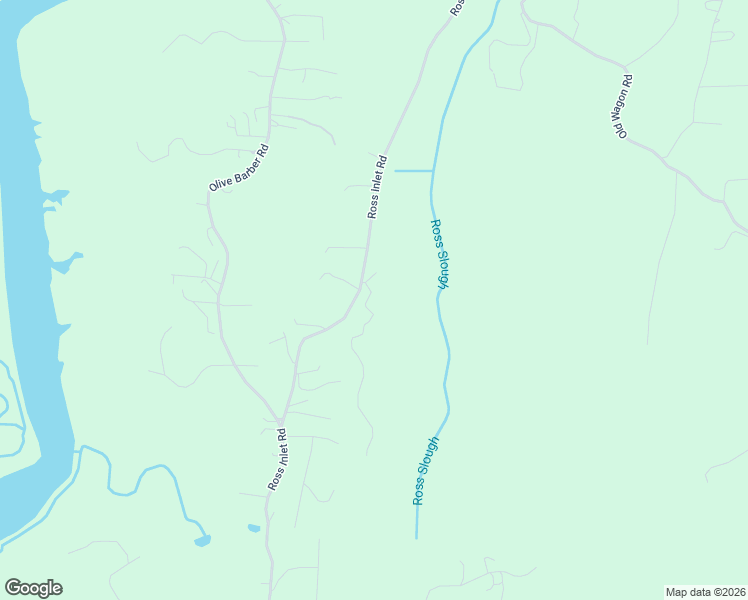 map of restaurants, bars, coffee shops, grocery stores, and more near Ross Inlet Road in Coos Bay