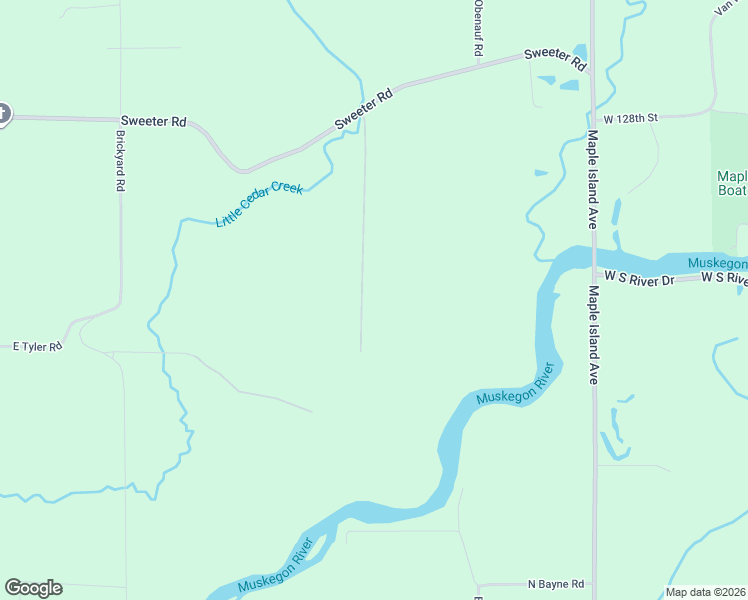 map of restaurants, bars, coffee shops, grocery stores, and more near 3396 Dagen Road in Twin Lake