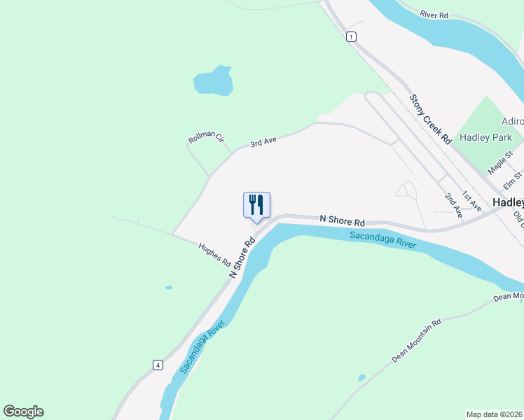 map of restaurants, bars, coffee shops, grocery stores, and more near 27 Tavern Rd in Hadley