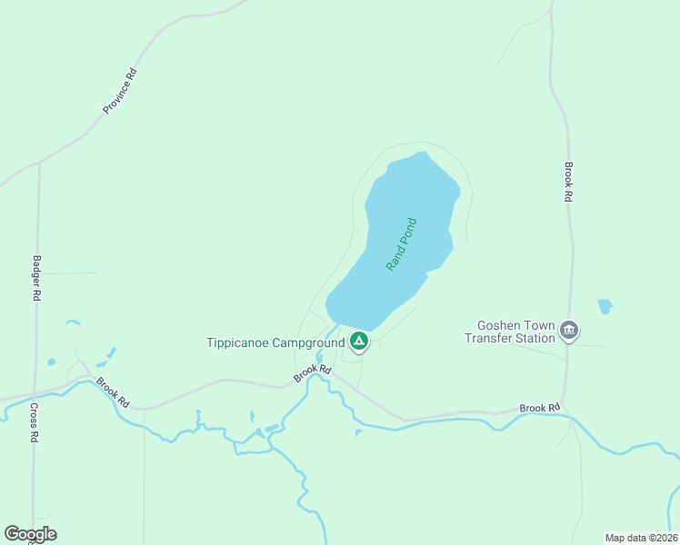 map of restaurants, bars, coffee shops, grocery stores, and more near 144 Rand Pond Road in Goshen