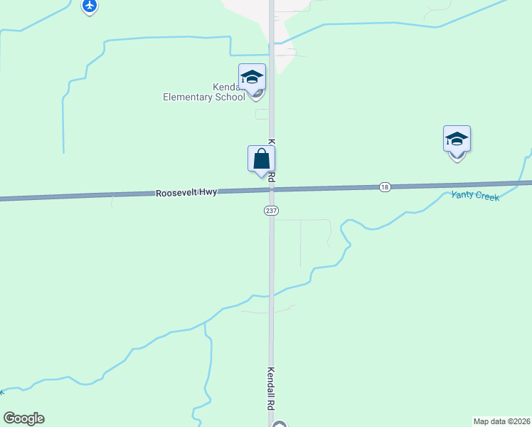 map of restaurants, bars, coffee shops, grocery stores, and more near 2042 Kendall Road in Kendall