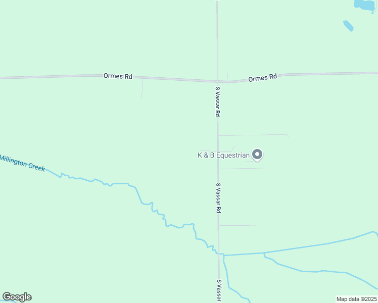 map of restaurants, bars, coffee shops, grocery stores, and more near 7080-7174 South Vassar Road in Vassar
