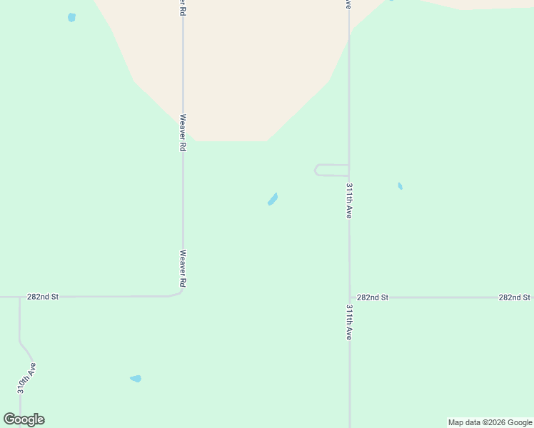 map of restaurants, bars, coffee shops, grocery stores, and more near 28161 311th Avenue in Winner