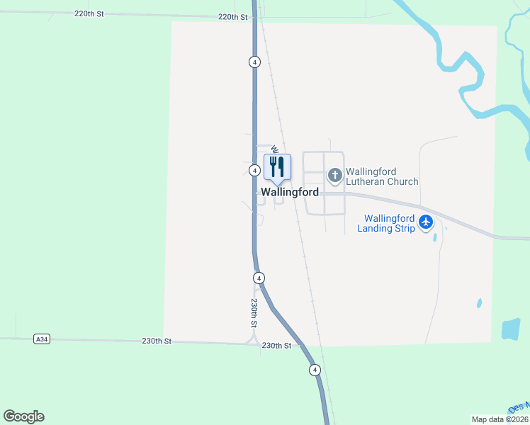 map of restaurants, bars, coffee shops, grocery stores, and more near in Wallingford