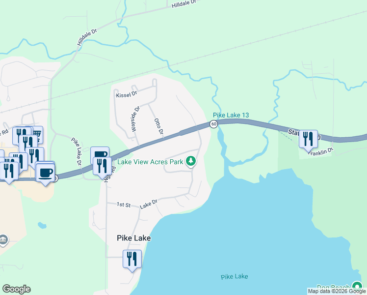 map of restaurants, bars, coffee shops, grocery stores, and more near 2073 East Sumner Street in Hartford