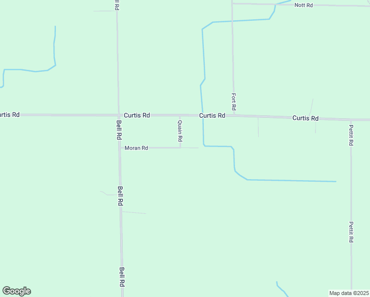 map of restaurants, bars, coffee shops, grocery stores, and more near 3283 Moran Road in Birch Run
