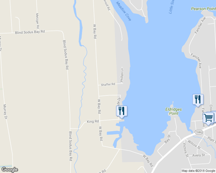 map of restaurants, bars, coffee shops, grocery stores, and more near 314 Shaffer Road in Sterling