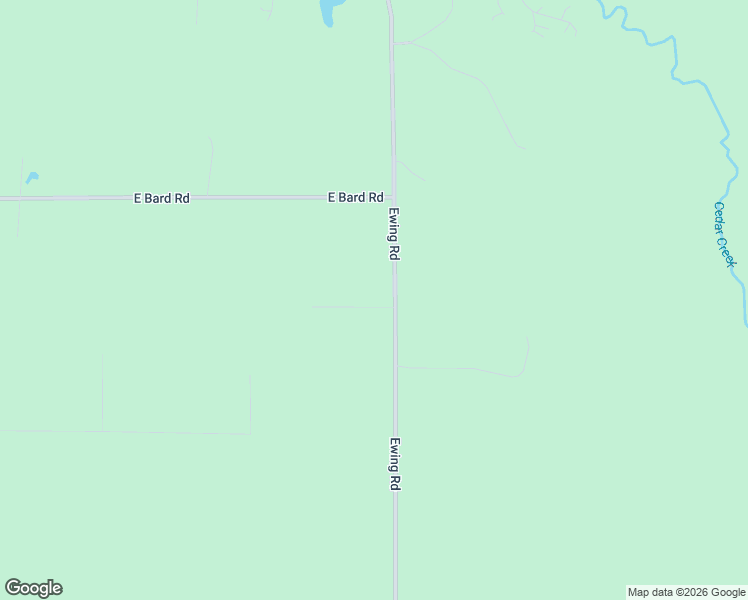 map of restaurants, bars, coffee shops, grocery stores, and more near 3515 Ewing Road in Twin Lake