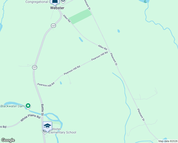 map of restaurants, bars, coffee shops, grocery stores, and more near 48 Pearson Hill Road in Webster