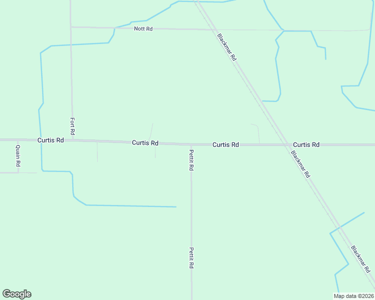 map of restaurants, bars, coffee shops, grocery stores, and more near 3950 East Curtis Road in Birch Run