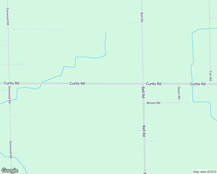 map of restaurants, bars, coffee shops, grocery stores, and more near 2720 Curtis Road in Saginaw