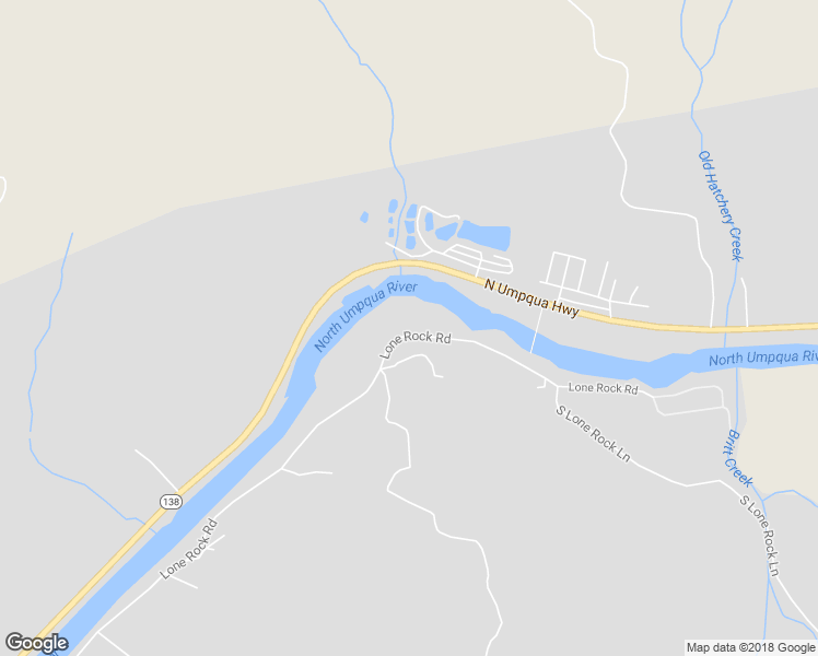 map of restaurants, bars, coffee shops, grocery stores, and more near 1590 Lone Rock Road in Glide