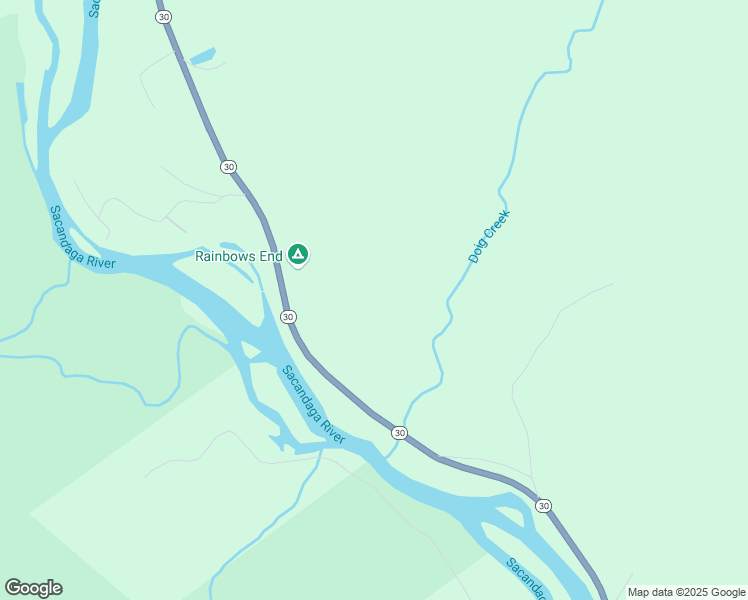 map of restaurants, bars, coffee shops, grocery stores, and more near 100 Rainbow Road in Northville