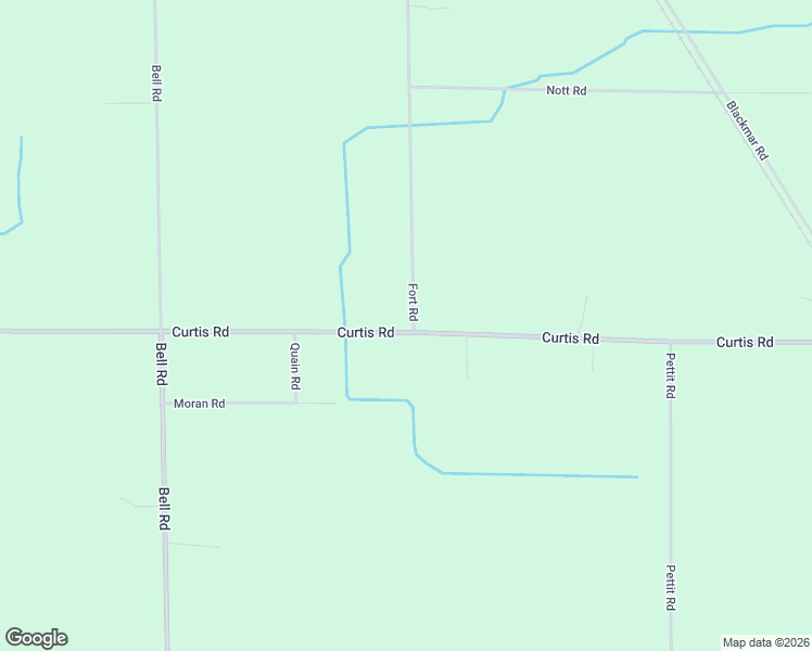 map of restaurants, bars, coffee shops, grocery stores, and more near 6960 Fort Road in Birch Run