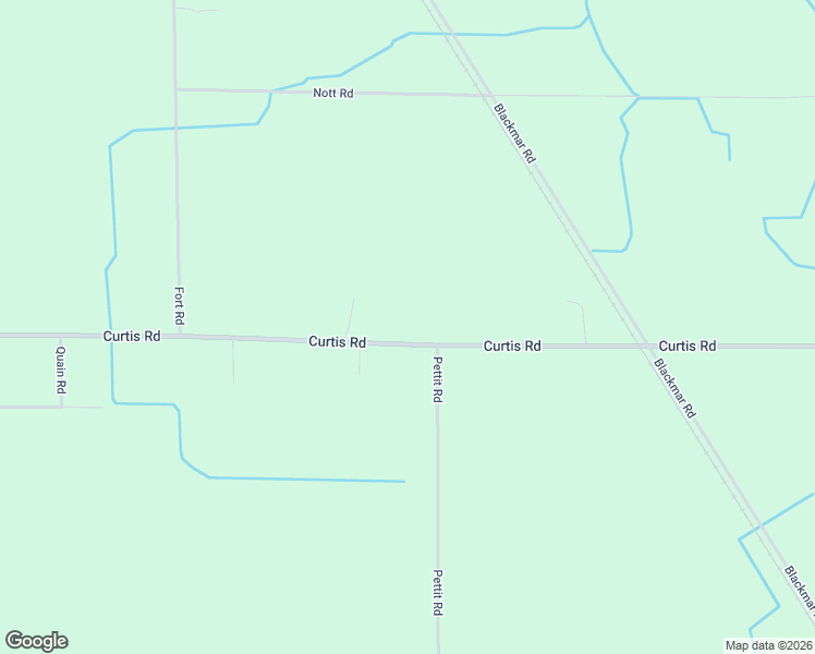 map of restaurants, bars, coffee shops, grocery stores, and more near 3925 Curtis Road in Birch Run