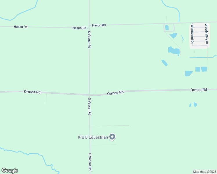 map of restaurants, bars, coffee shops, grocery stores, and more near 5940 Ormes Road in Vassar