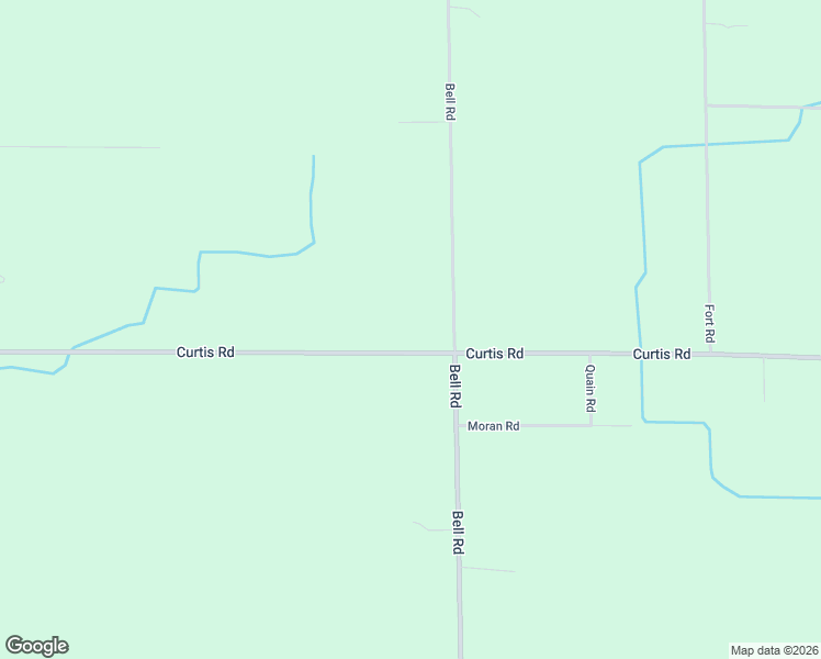map of restaurants, bars, coffee shops, grocery stores, and more near 2900 East Curtis Road in Saginaw