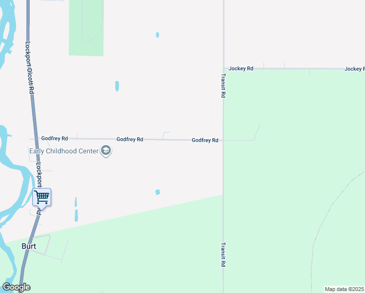 map of restaurants, bars, coffee shops, grocery stores, and more near 6148 Godfrey Road in Burt