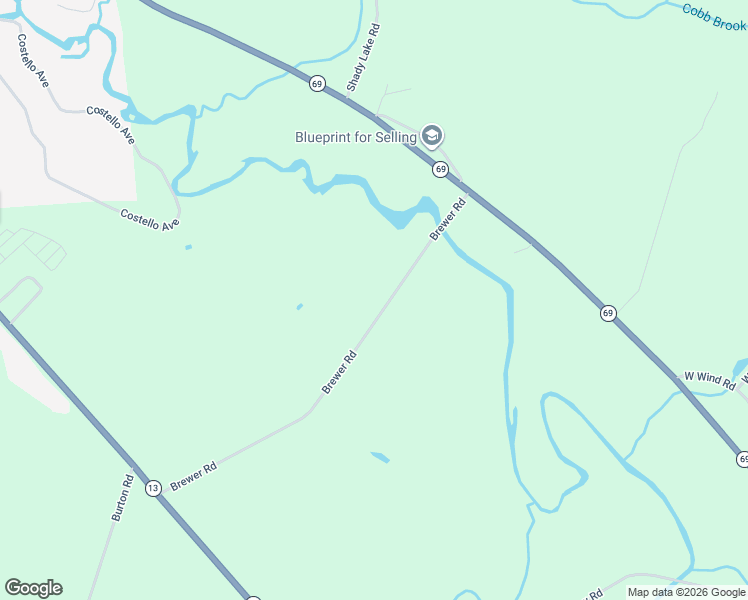 map of restaurants, bars, coffee shops, grocery stores, and more near 9550 Brewer Road in Camden