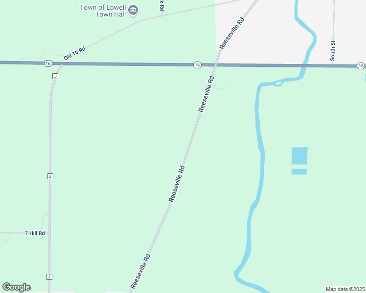 map of restaurants, bars, coffee shops, grocery stores, and more near N3571 County Road G in Reeseville