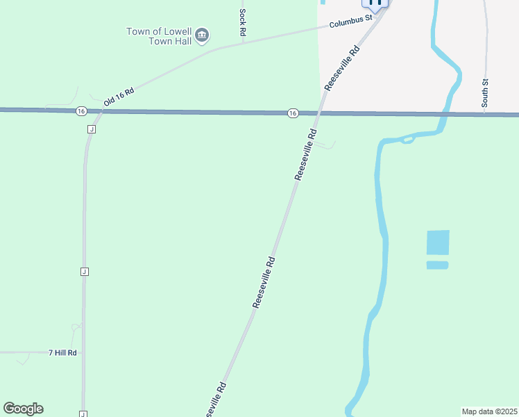 map of restaurants, bars, coffee shops, grocery stores, and more near N3571 County Road G in Reeseville