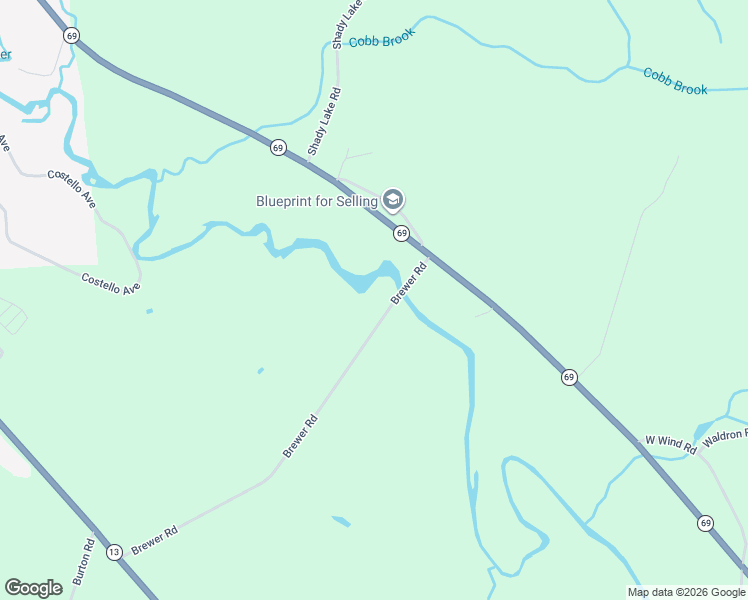 map of restaurants, bars, coffee shops, grocery stores, and more near 9563 Brewer Road in Camden