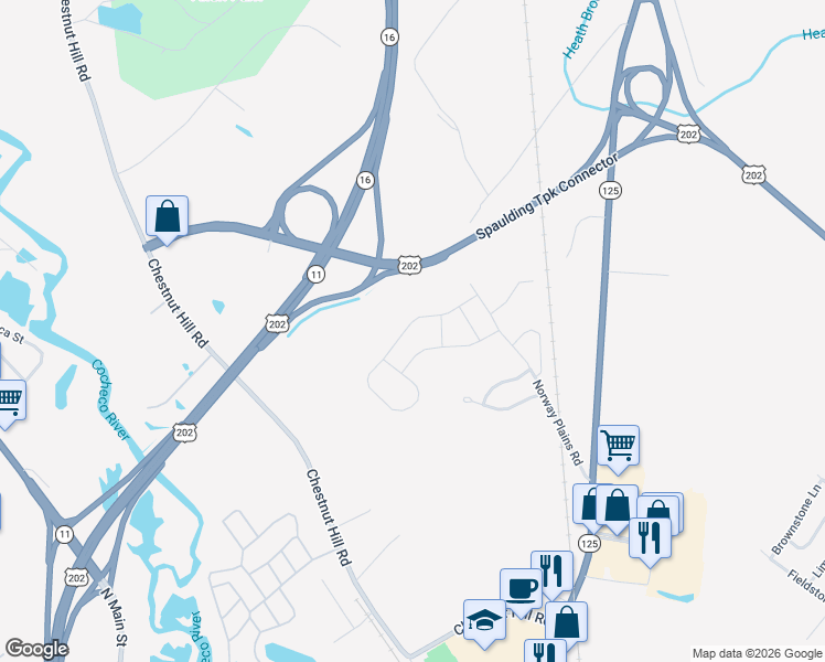 map of restaurants, bars, coffee shops, grocery stores, and more near 41 Rangeway Drive in Rochester