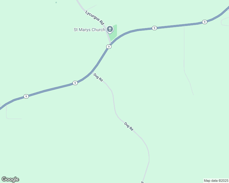 map of restaurants, bars, coffee shops, grocery stores, and more near 1791 Dug Road in Waukon