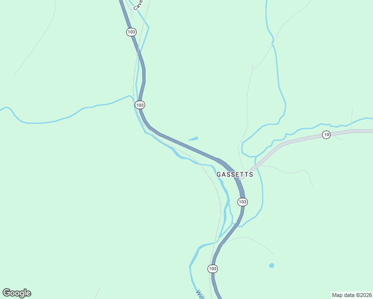 map of restaurants, bars, coffee shops, grocery stores, and more near 3643 Vermont 103 in Chester