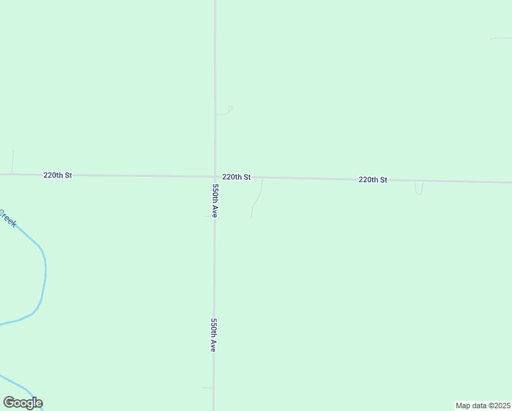 map of restaurants, bars, coffee shops, grocery stores, and more near 5511 220th Street in Ringsted