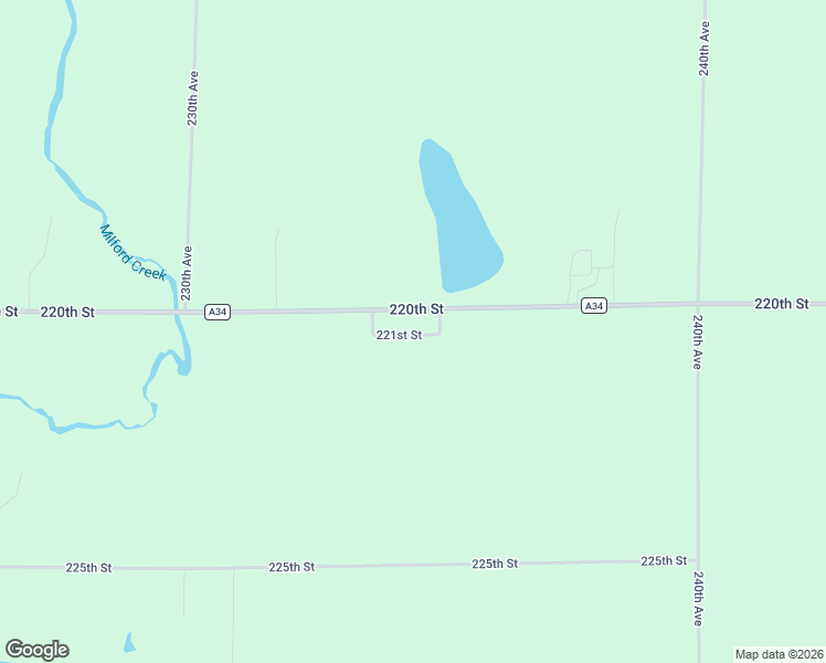 map of restaurants, bars, coffee shops, grocery stores, and more near 2329-2335 220th Street in Milford