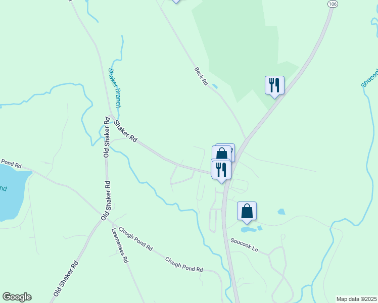 map of restaurants, bars, coffee shops, grocery stores, and more near 31 Crab Apple Way in Loudon