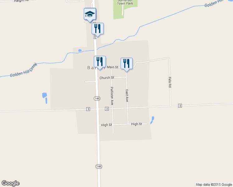 map of restaurants, bars, coffee shops, grocery stores, and more near 1715 Pallister Ave in Barker