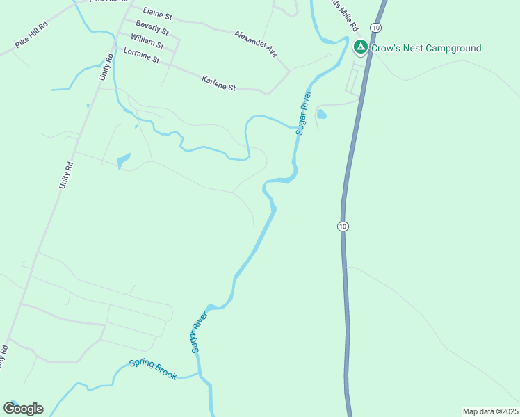 map of restaurants, bars, coffee shops, grocery stores, and more near 28 River View in Newport