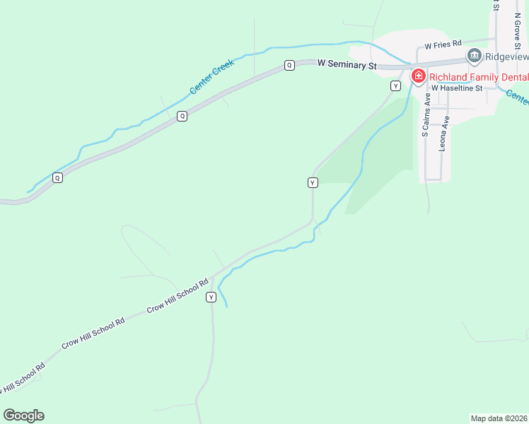 map of restaurants, bars, coffee shops, grocery stores, and more near 29469 County Highway Y in Richland Center