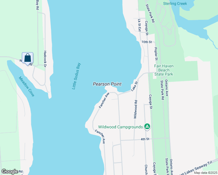 map of restaurants, bars, coffee shops, grocery stores, and more near 14667 Fancher Avenue in Sterling