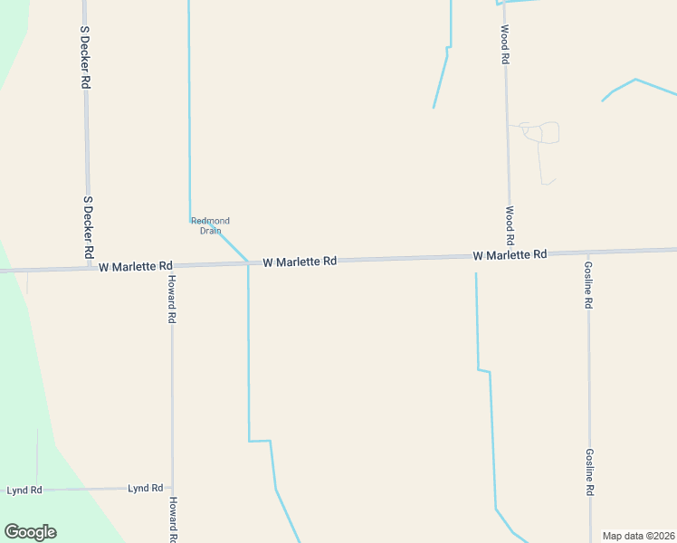 map of restaurants, bars, coffee shops, grocery stores, and more near 5161 West Marlette Road in Marlette