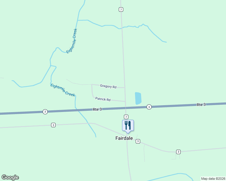 map of restaurants, bars, coffee shops, grocery stores, and more near 16 Gregory Road in Hannibal