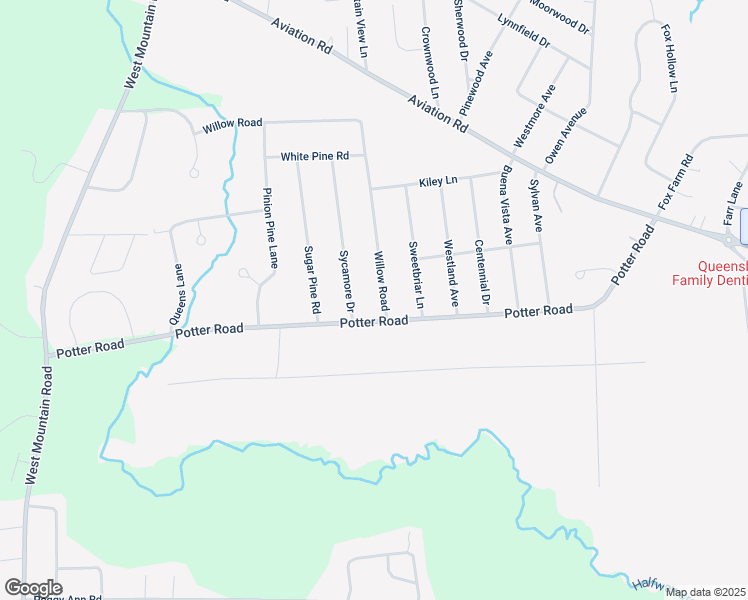 map of restaurants, bars, coffee shops, grocery stores, and more near 3 Willow Road in Queensbury