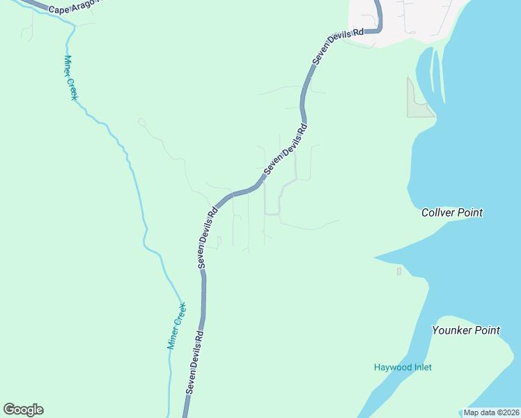 map of restaurants, bars, coffee shops, grocery stores, and more near 62926 Southwest 10th Road in Coos Bay