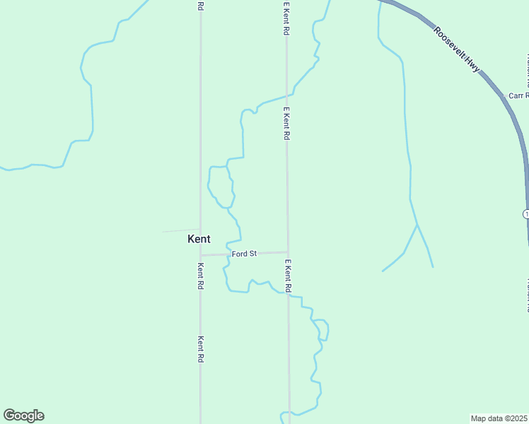 map of restaurants, bars, coffee shops, grocery stores, and more near 1764 East Kent Road in Kent