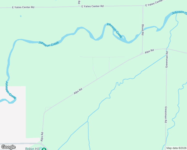 map of restaurants, bars, coffee shops, grocery stores, and more near 11705 Alps Rd in Lyndonville