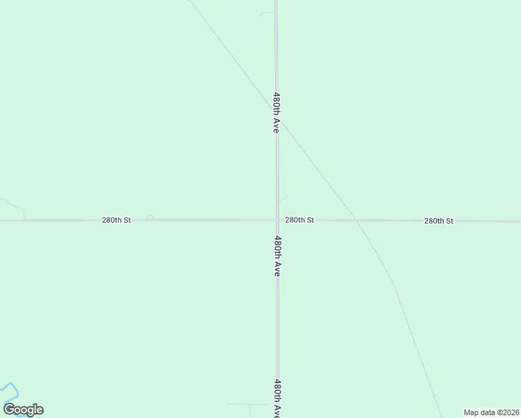 map of restaurants, bars, coffee shops, grocery stores, and more near 47994 280th Street in Canton