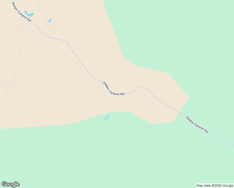 map of restaurants, bars, coffee shops, grocery stores, and more near Sheps Canyon Road in Fall River County