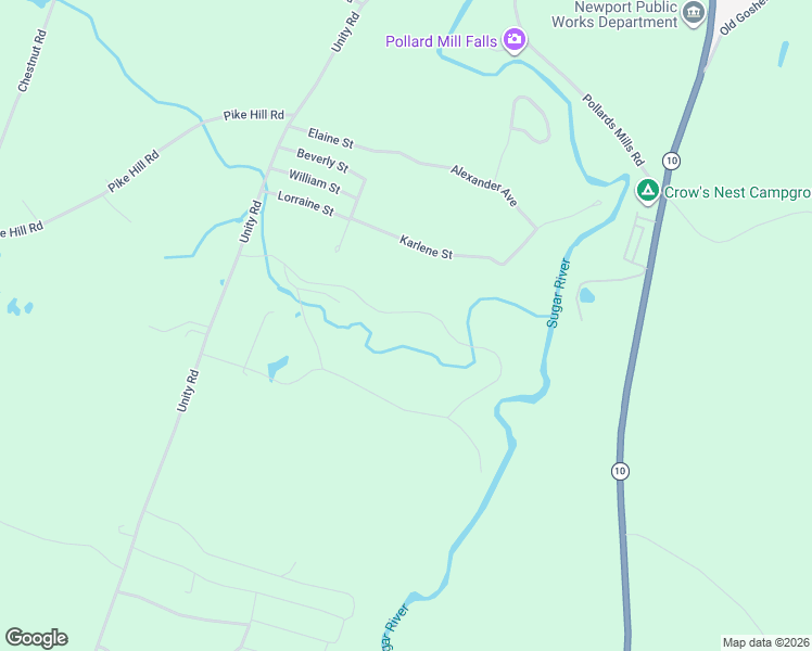 map of restaurants, bars, coffee shops, grocery stores, and more near 20 River View Road in Newport